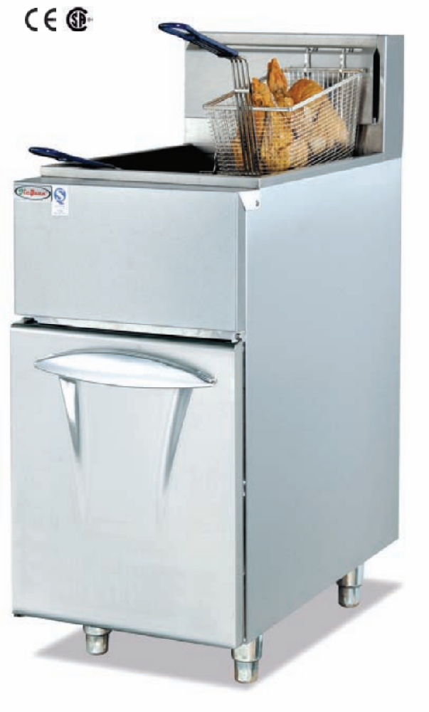 立式燃气控温炸炉(二管)