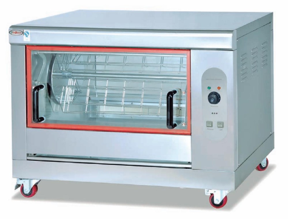 单层电旋转烤鸡炉